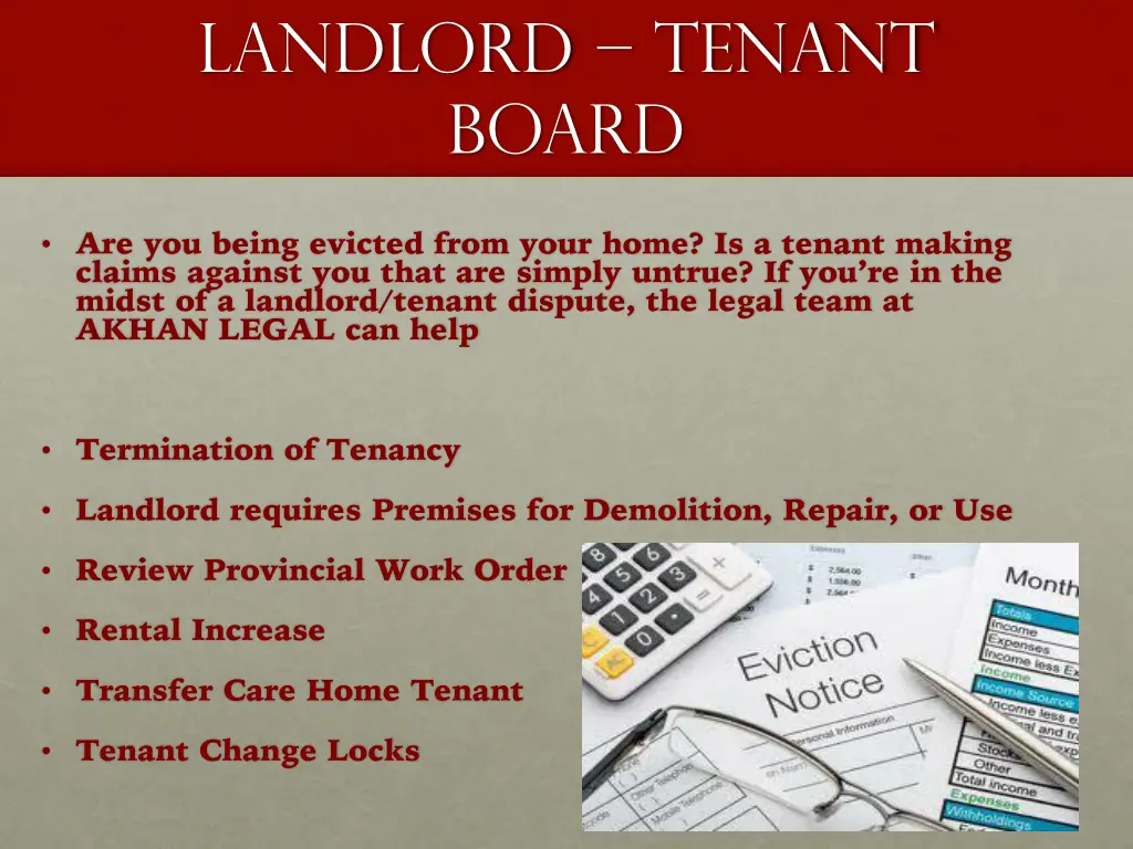 landlord tenant board