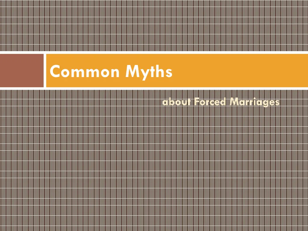 common myths