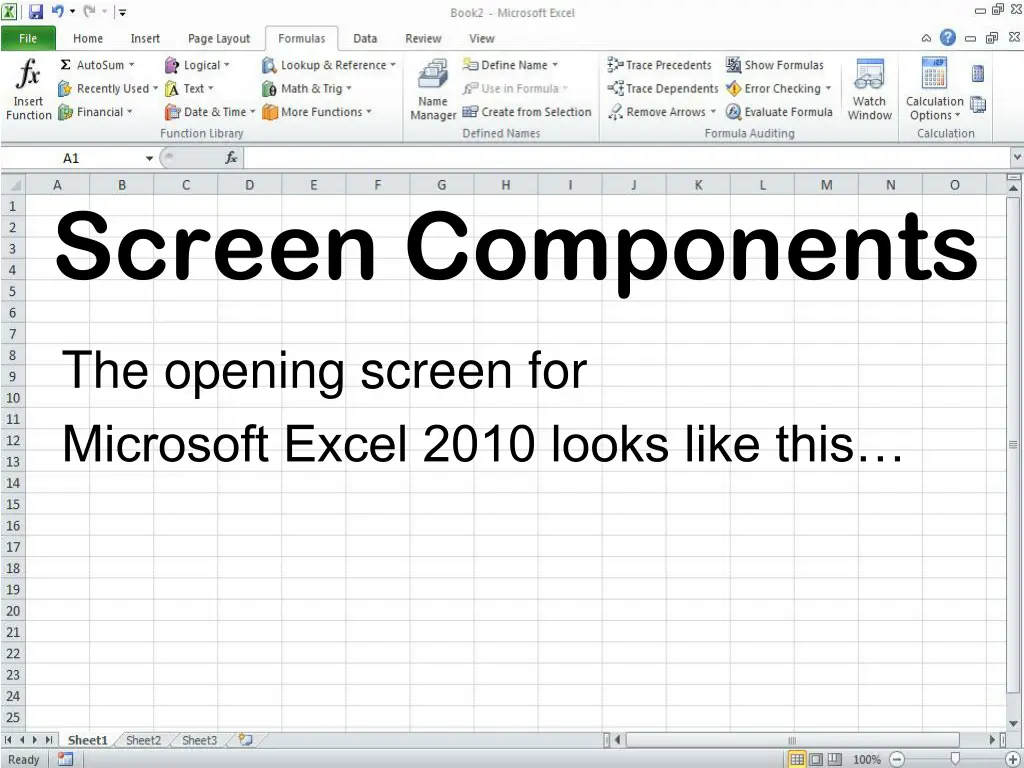 screen components