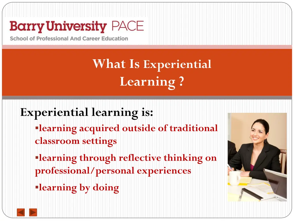 what is experiential learning