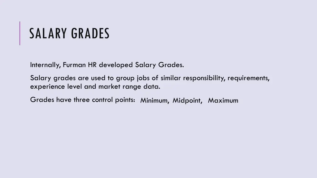 salary grades