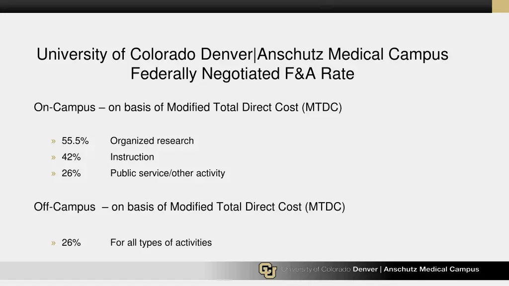 university of colorado denver anschutz medical