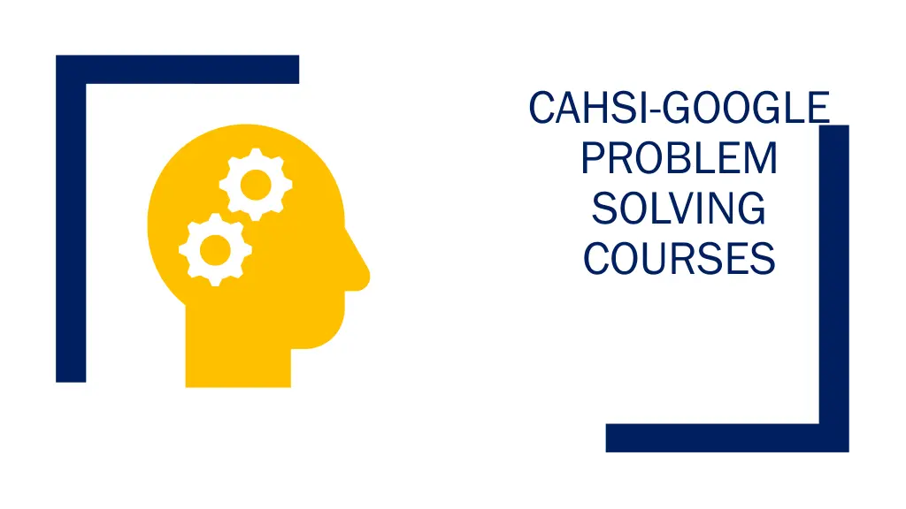 cahsi google problem solving courses