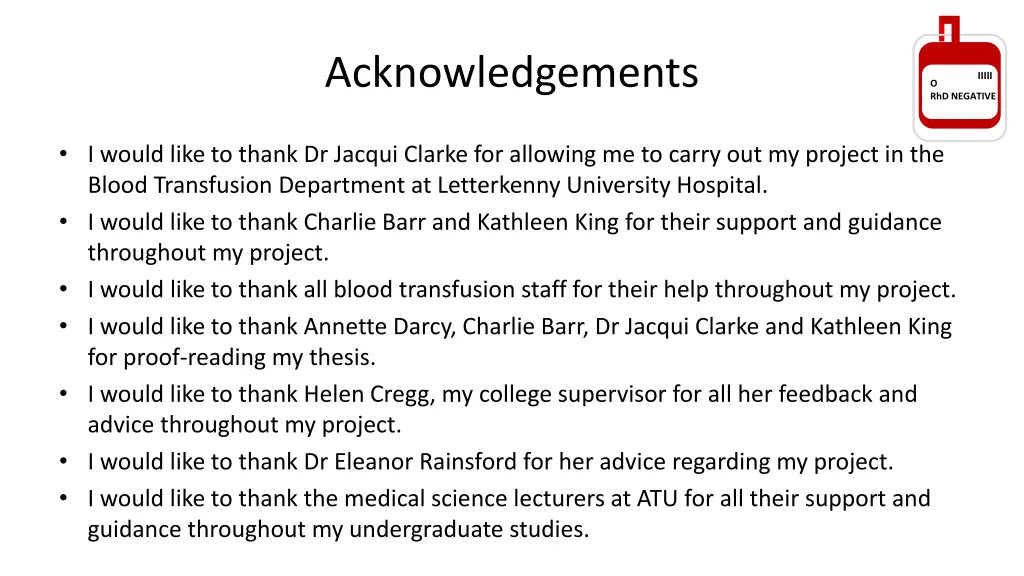 acknowledgements