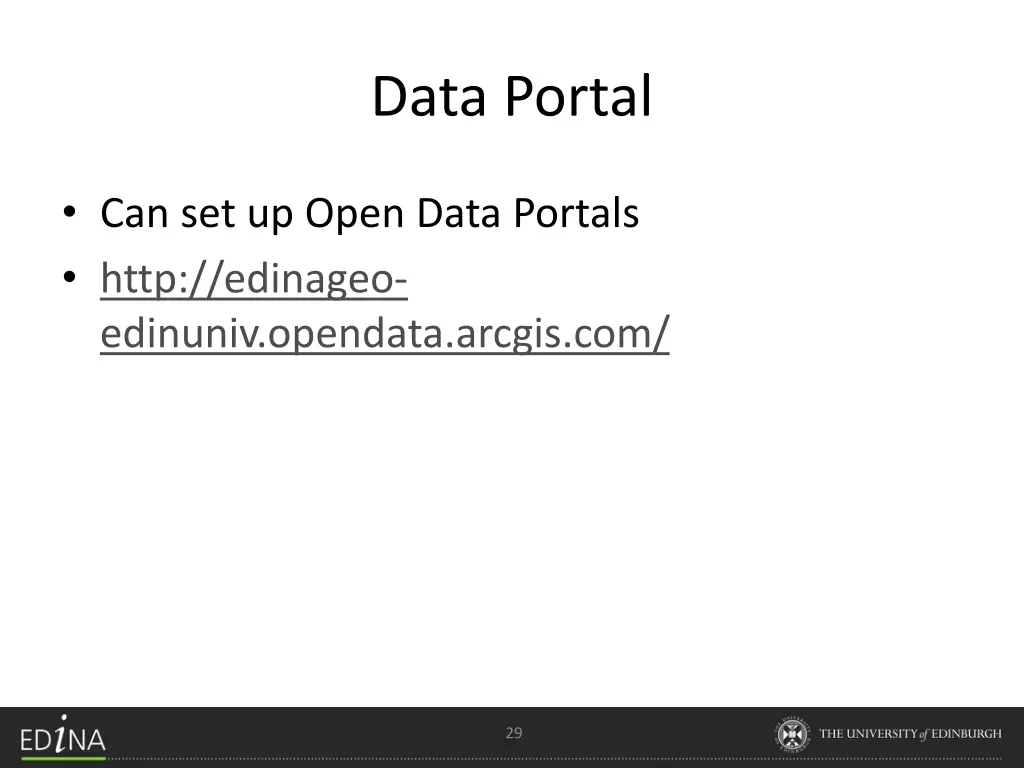 data portal