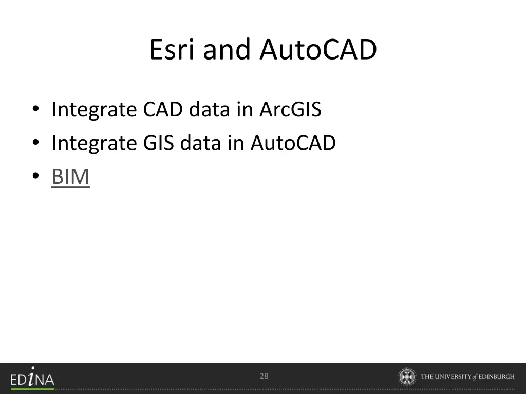 esri and autocad