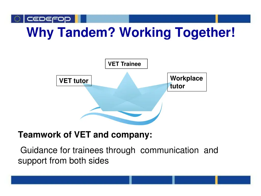 why tandem working together