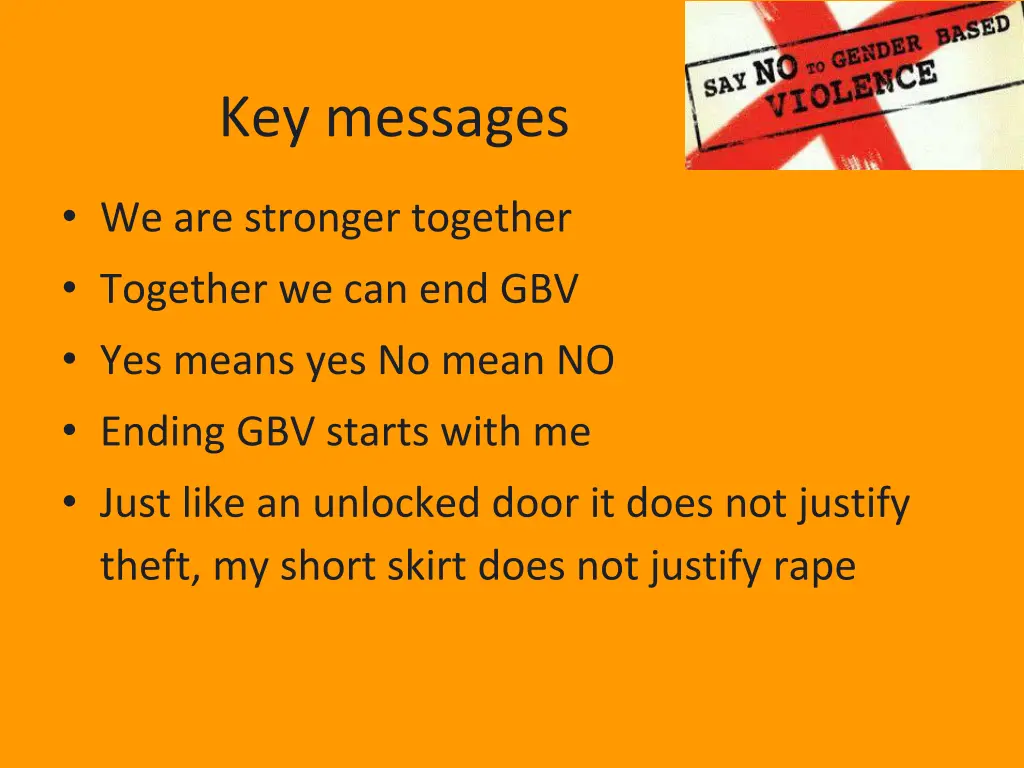 key messages 1