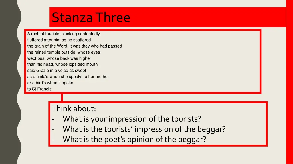 stanza three