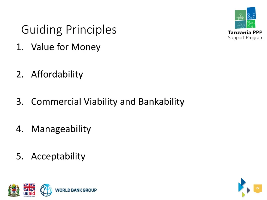 guiding principles