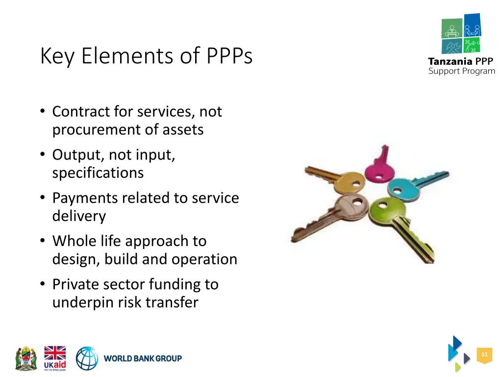 key elements of ppps