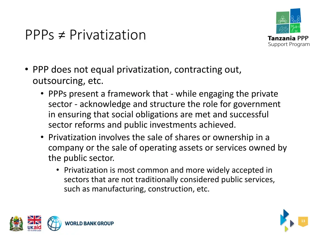 ppps privatization