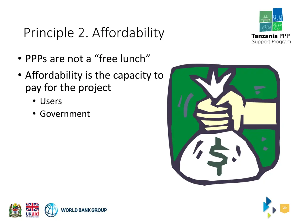 principle 2 affordability