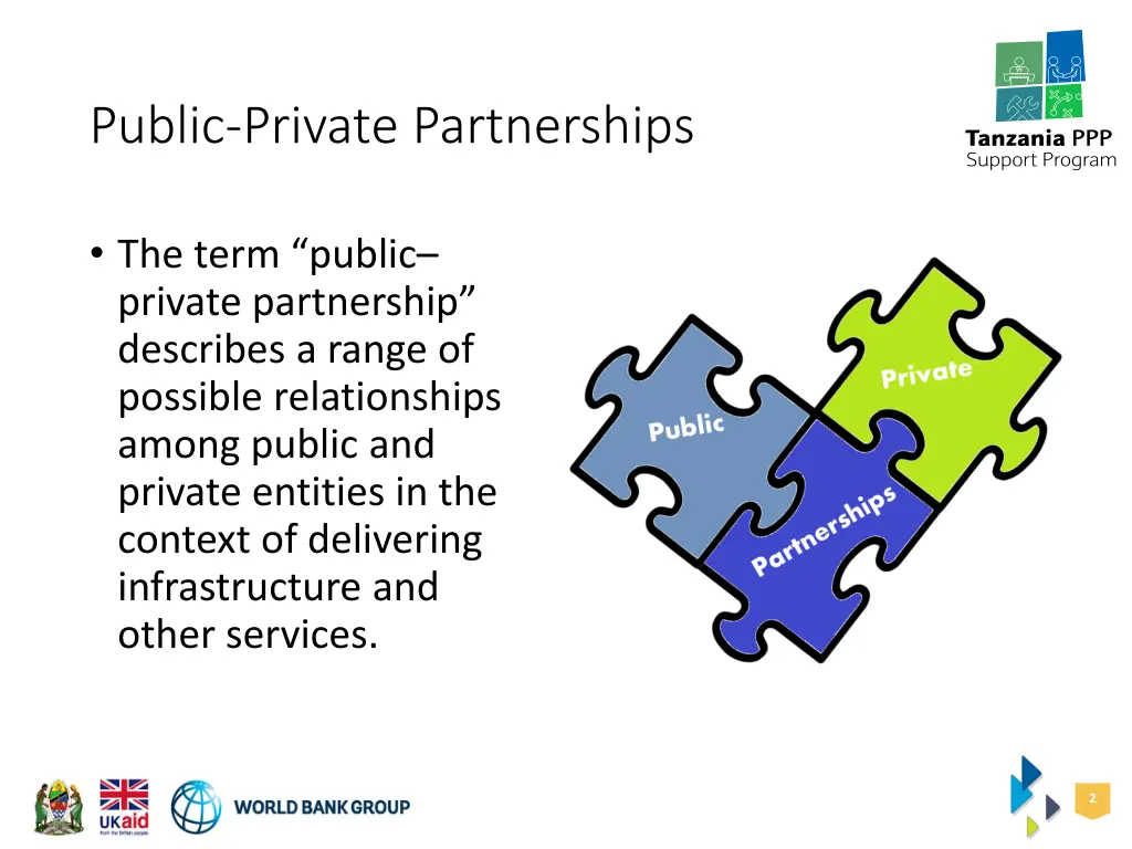 public private partnerships