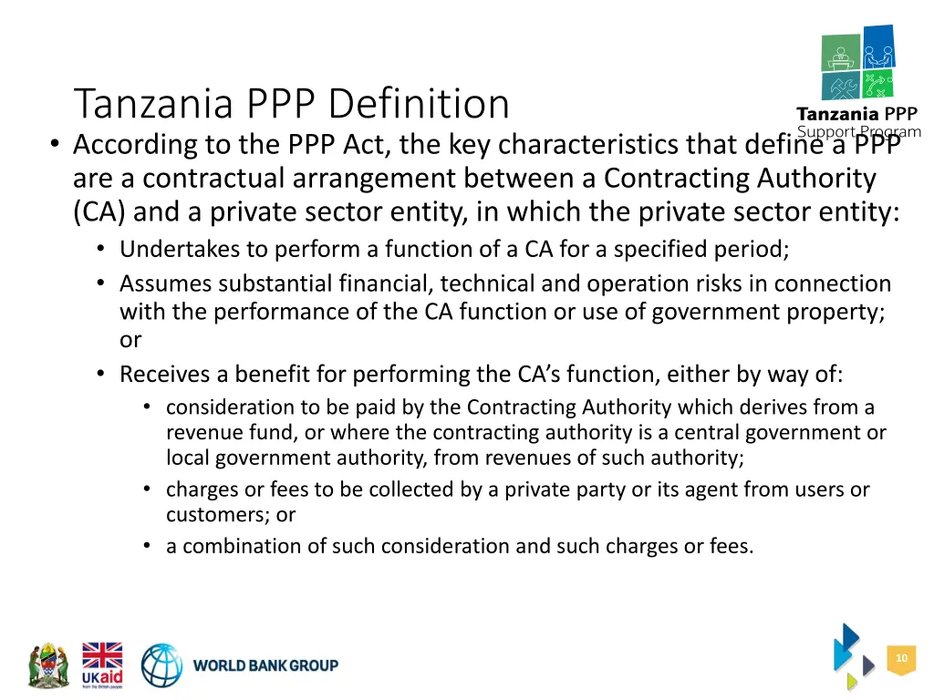 tanzania ppp definition according