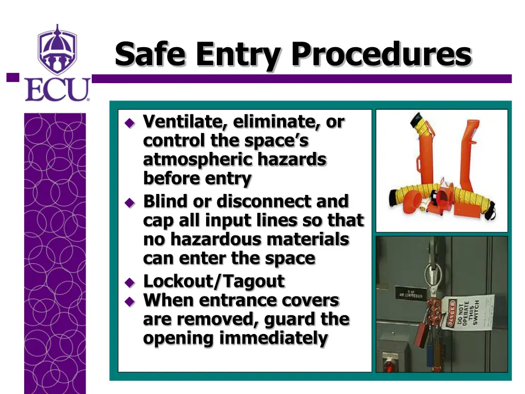 safe entry procedures 1