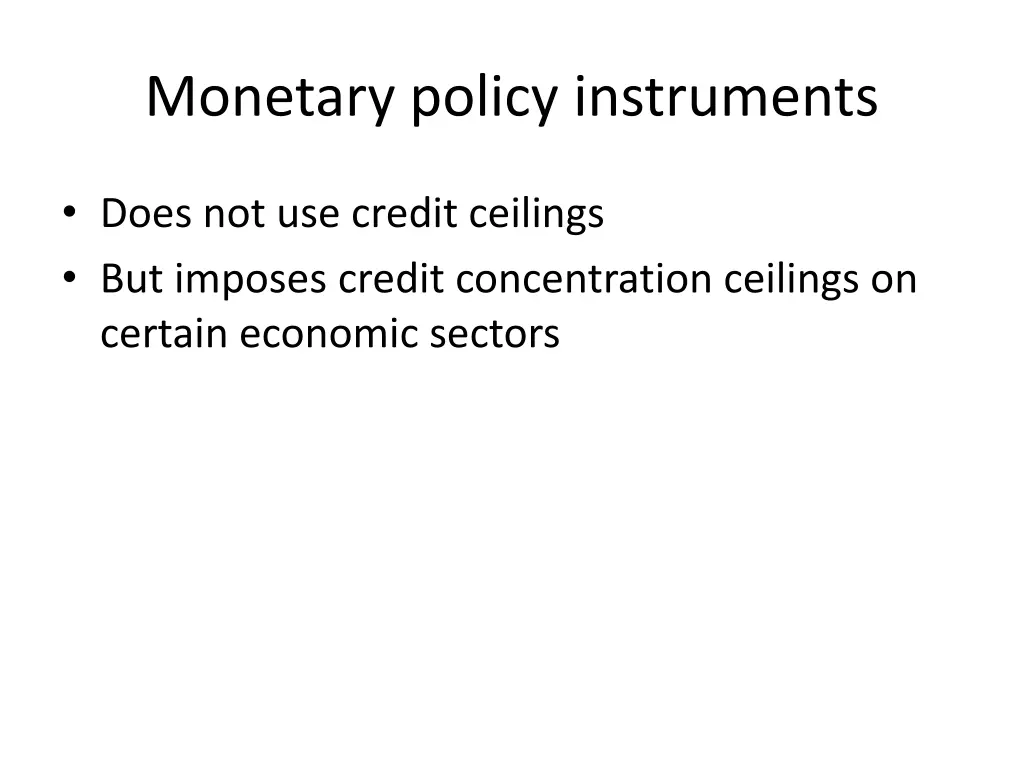 monetary policy instruments 3