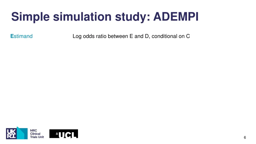 simple simulation study adempi 3