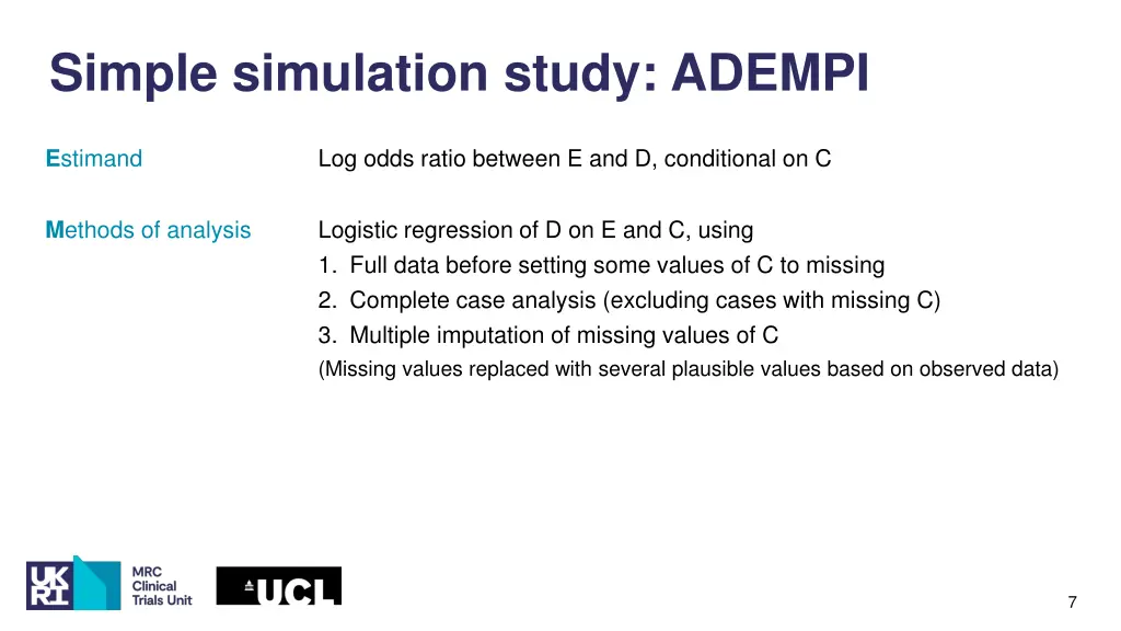 simple simulation study adempi 4