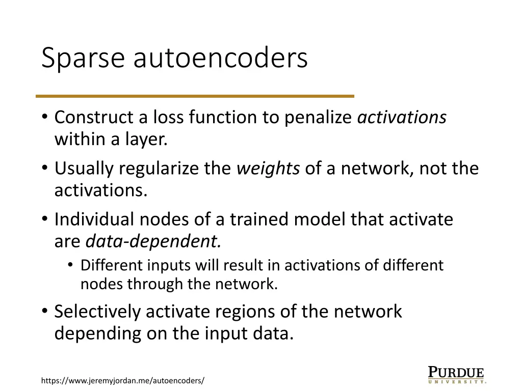 sparse autoencoders