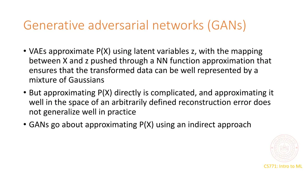 generative adversarial networks gans