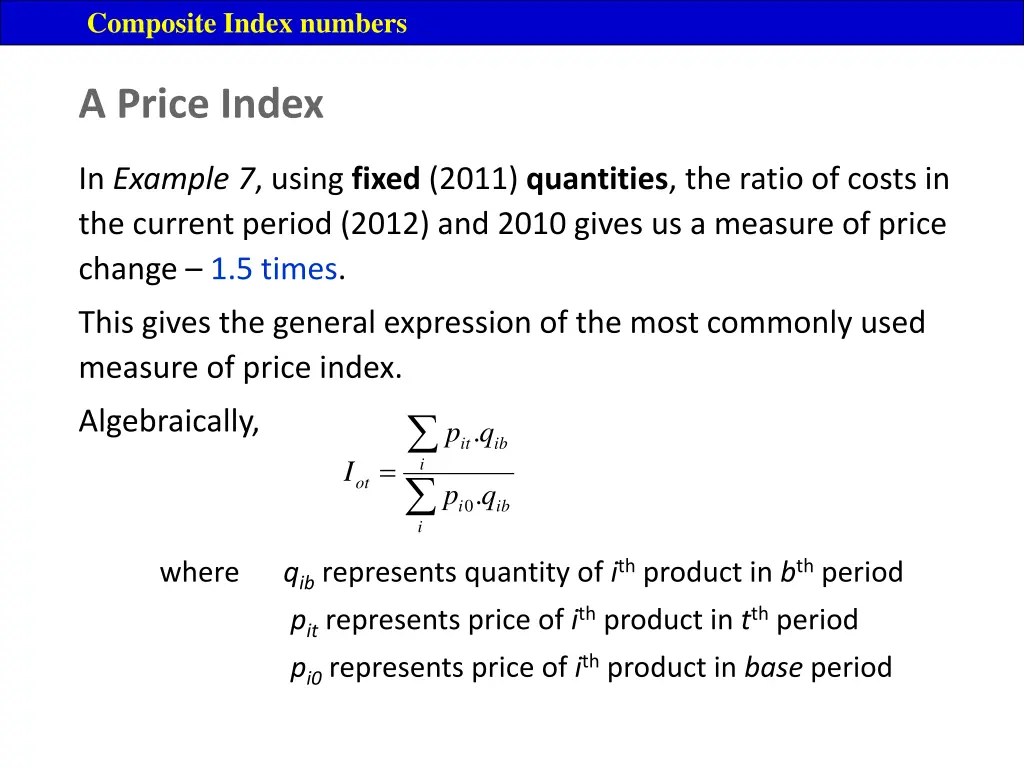 composite index numbers 9