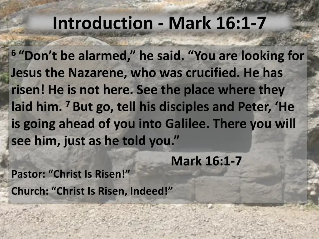 introduction mark 16 1 7 1