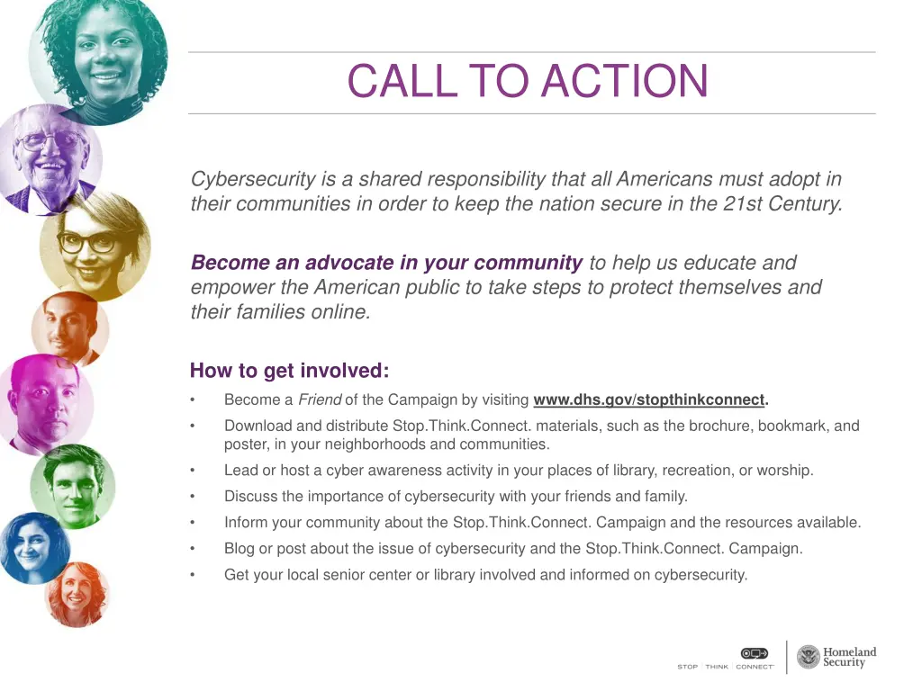 call to action