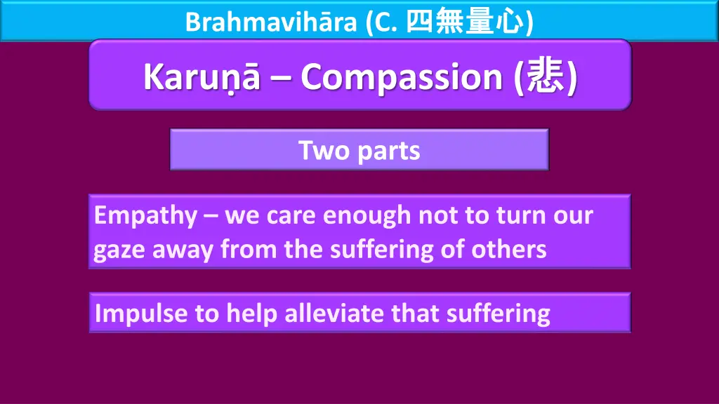 brahmavih ra c karu compassion 1