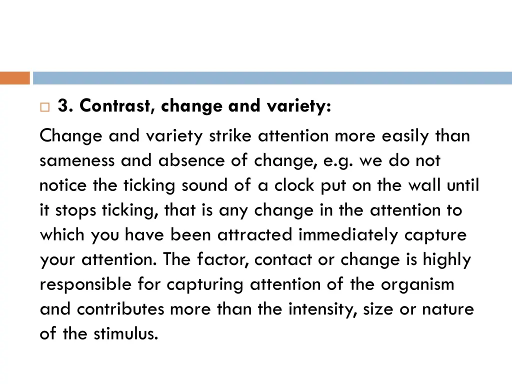 3 contrast change and variety change and variety