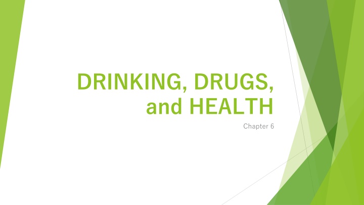 drinking drugs and health