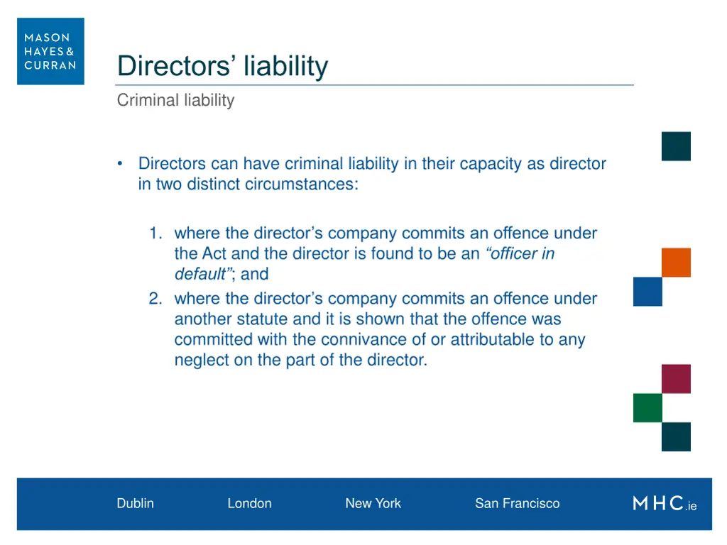 directors liability 1