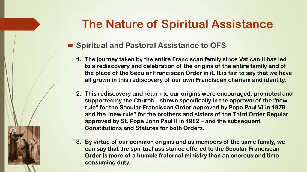 the nature of spiritual assistance 10