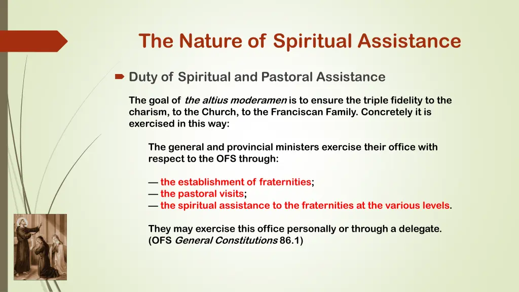 the nature of spiritual assistance 13