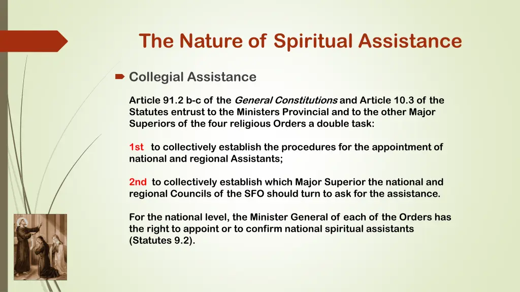 the nature of spiritual assistance 22