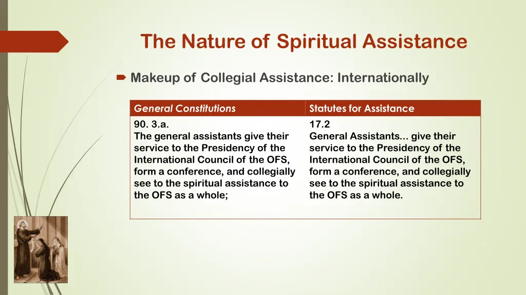 the nature of spiritual assistance 23