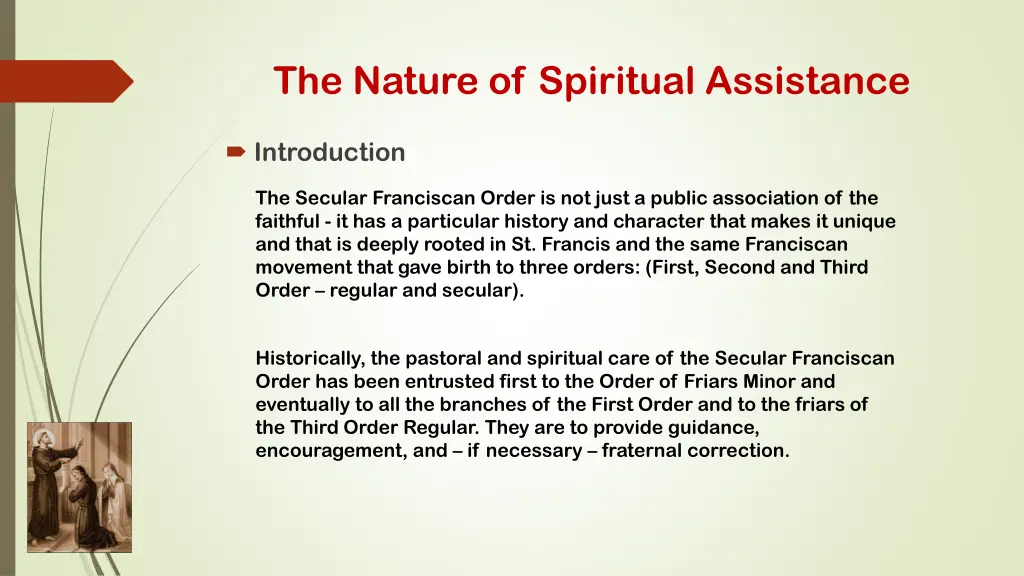 the nature of spiritual assistance 3