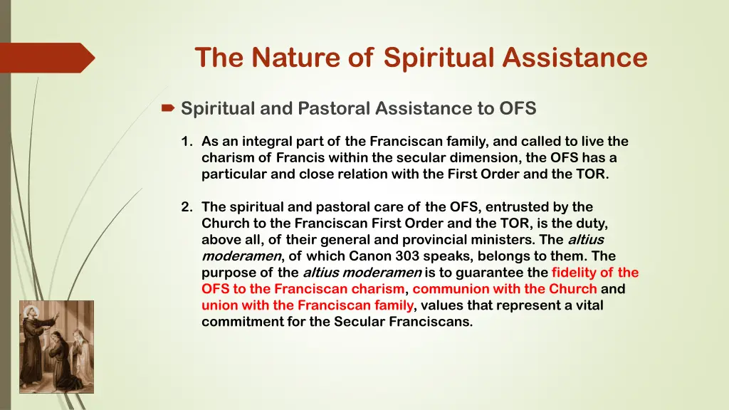 the nature of spiritual assistance 9