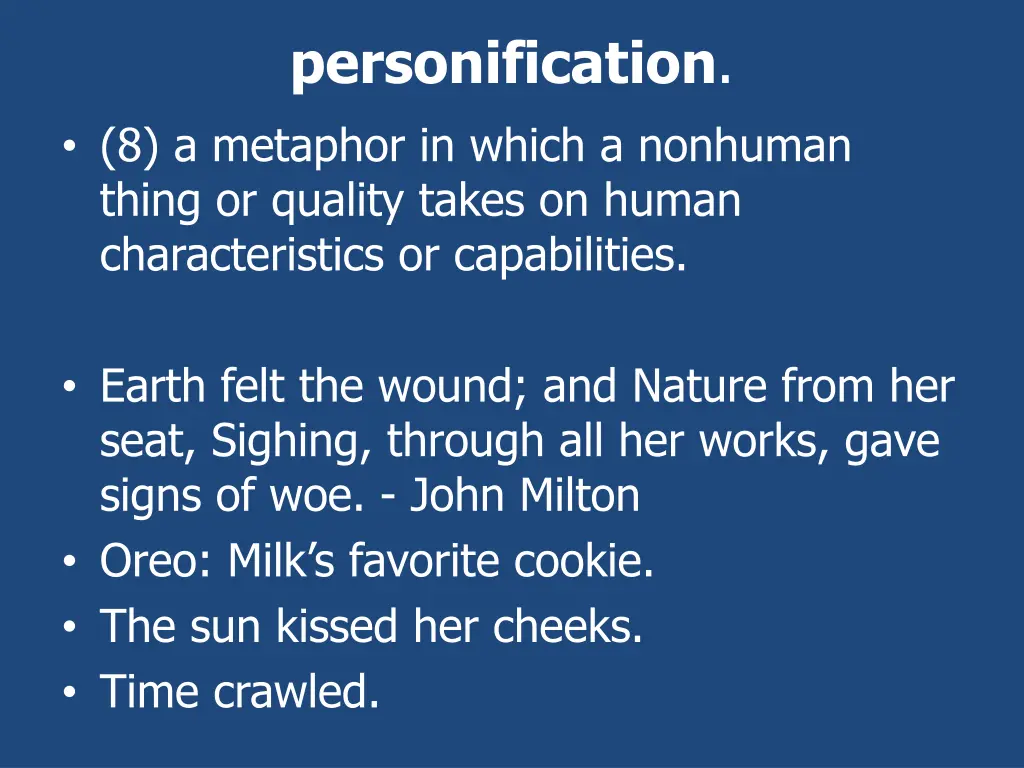 personification