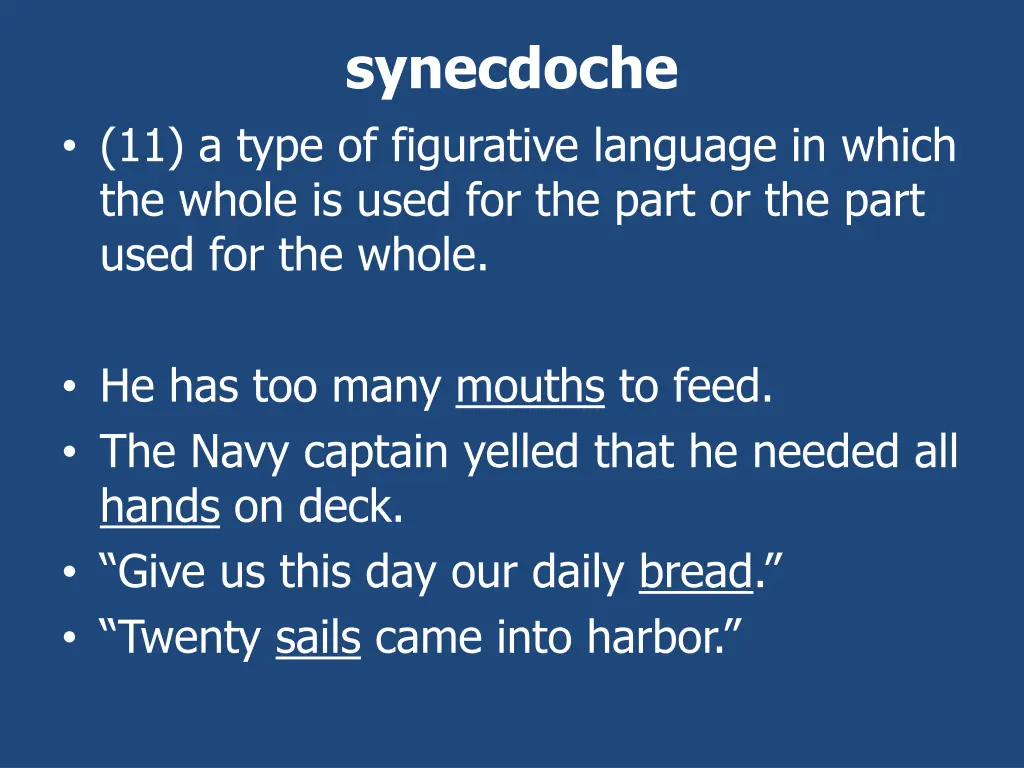 synecdoche