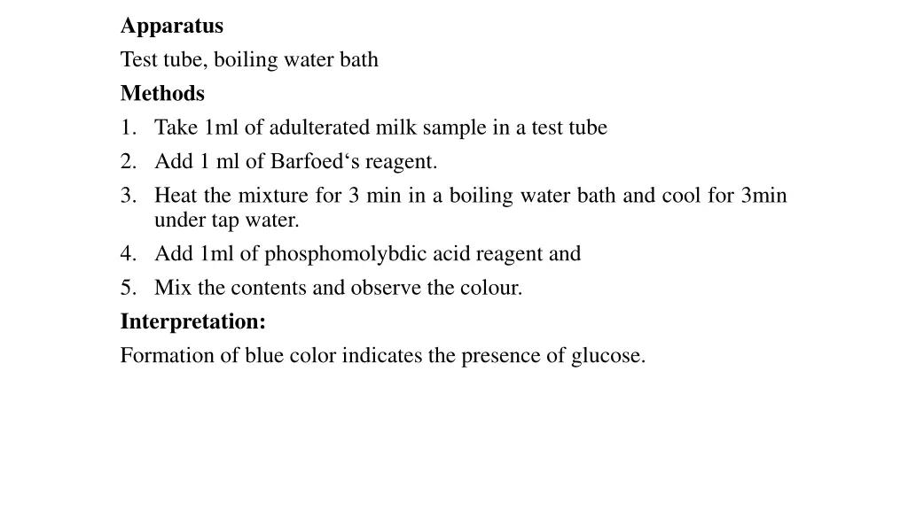 apparatus test tube boiling water bath methods