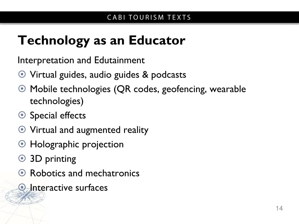 technology as an educator