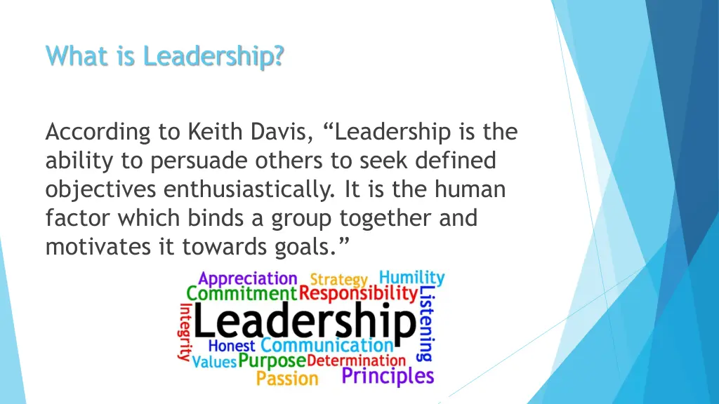 what is leadership