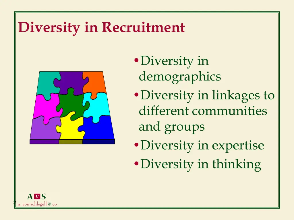 diversity in recruitment