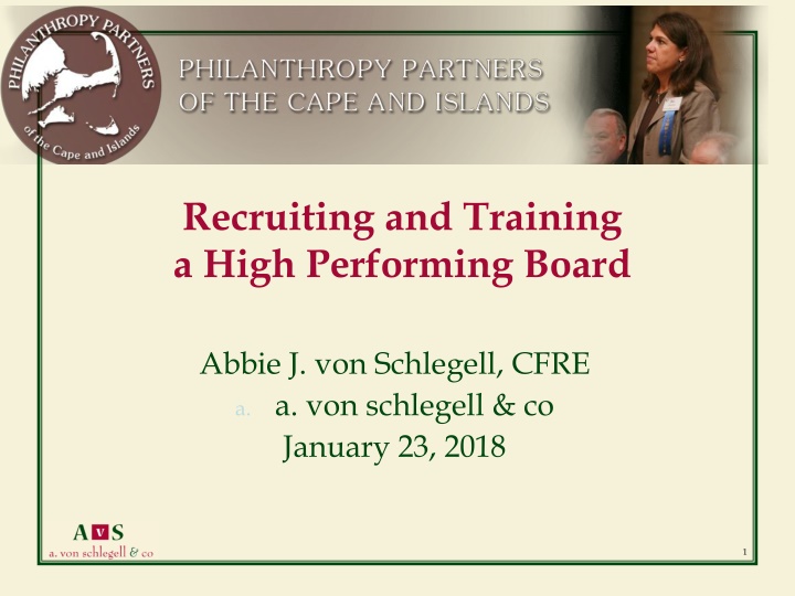 recruiting and training a high performing board