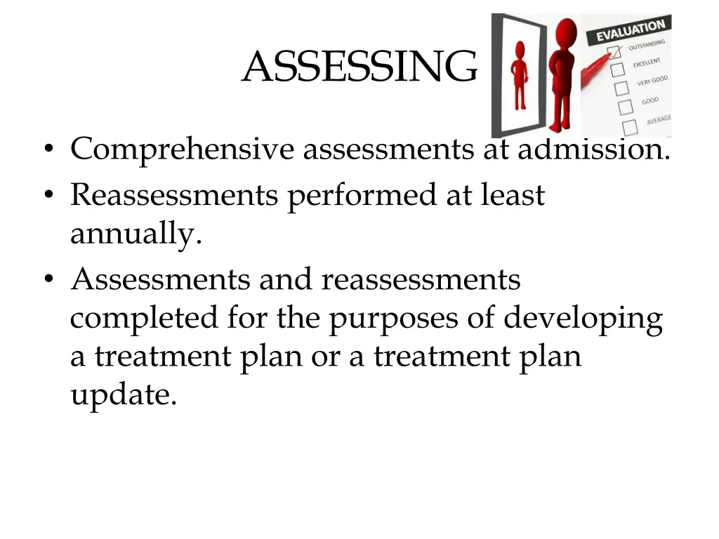 assessing