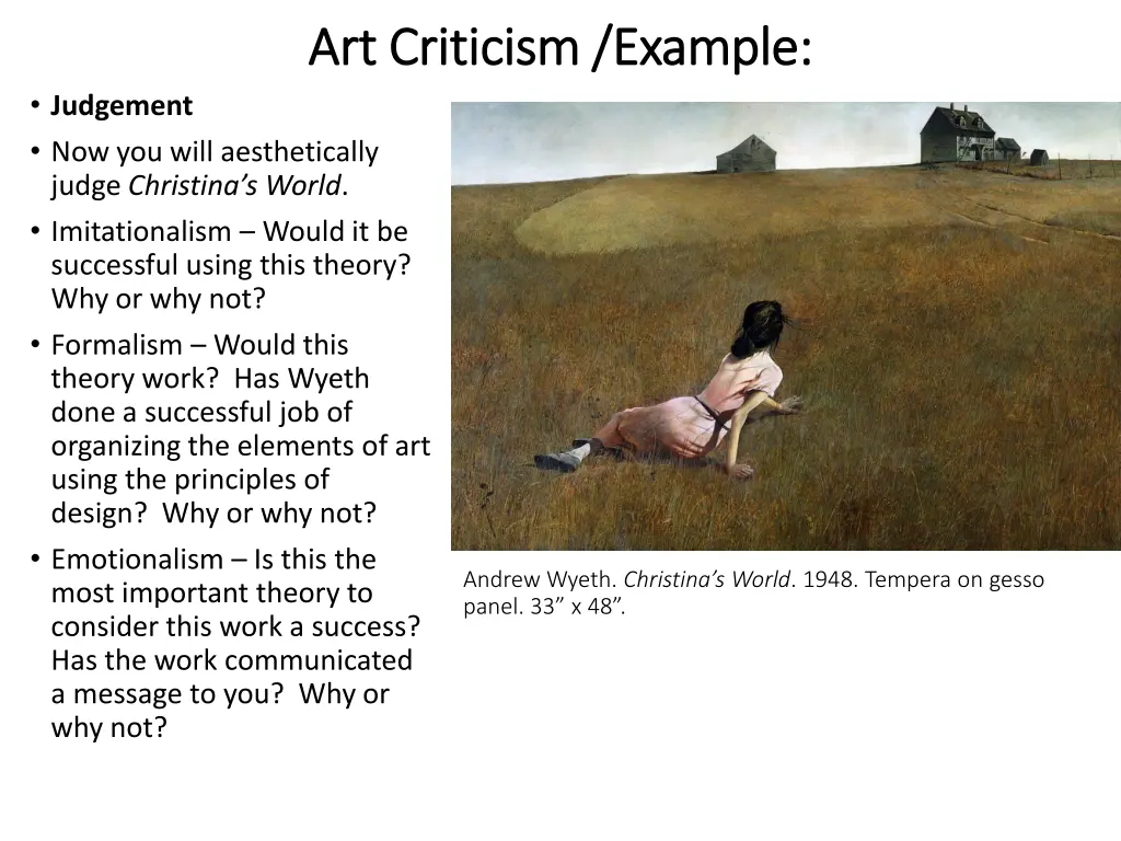 art criticism example art criticism example 10