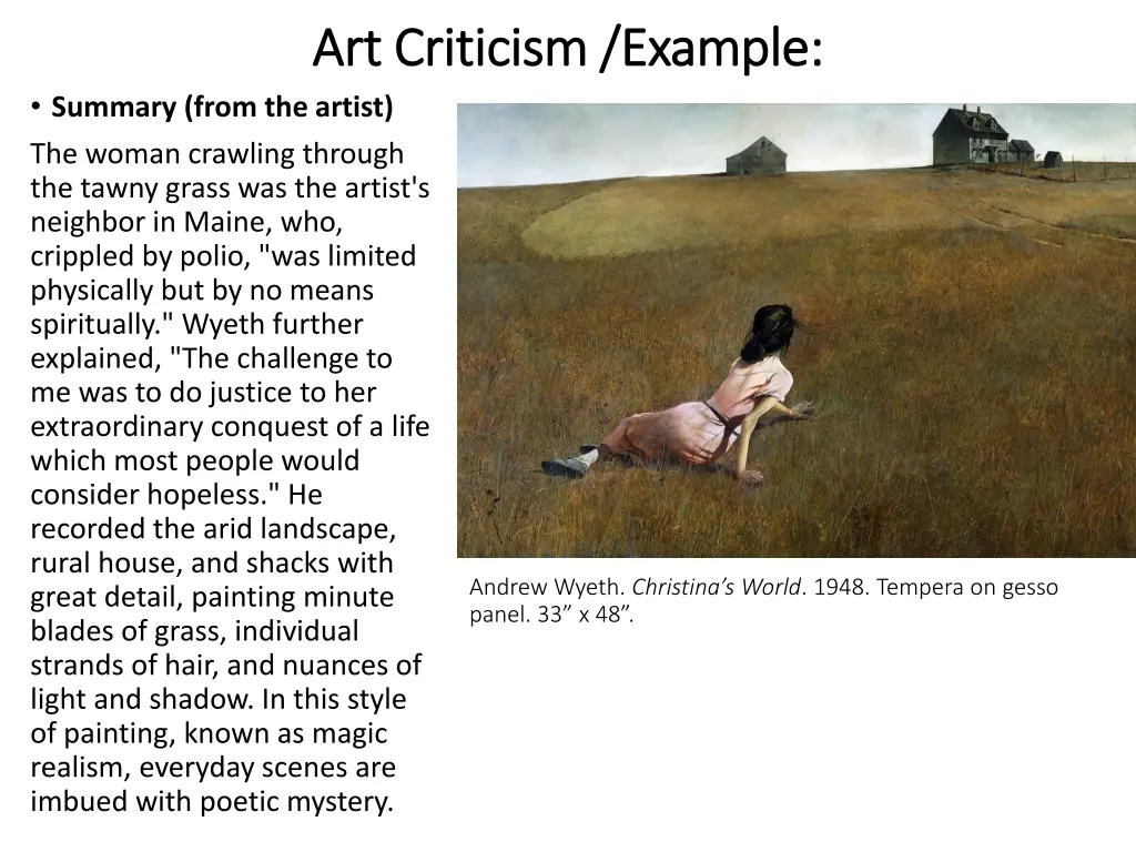 art criticism example art criticism example 12