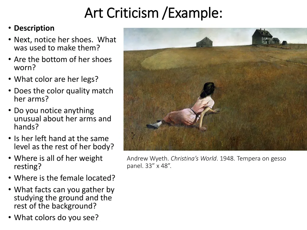 art criticism example art criticism example 2