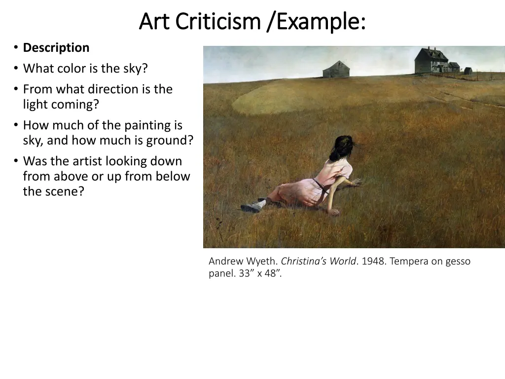 art criticism example art criticism example 4